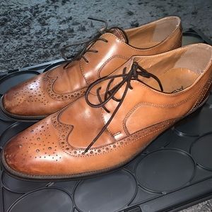 Dress shoes brown